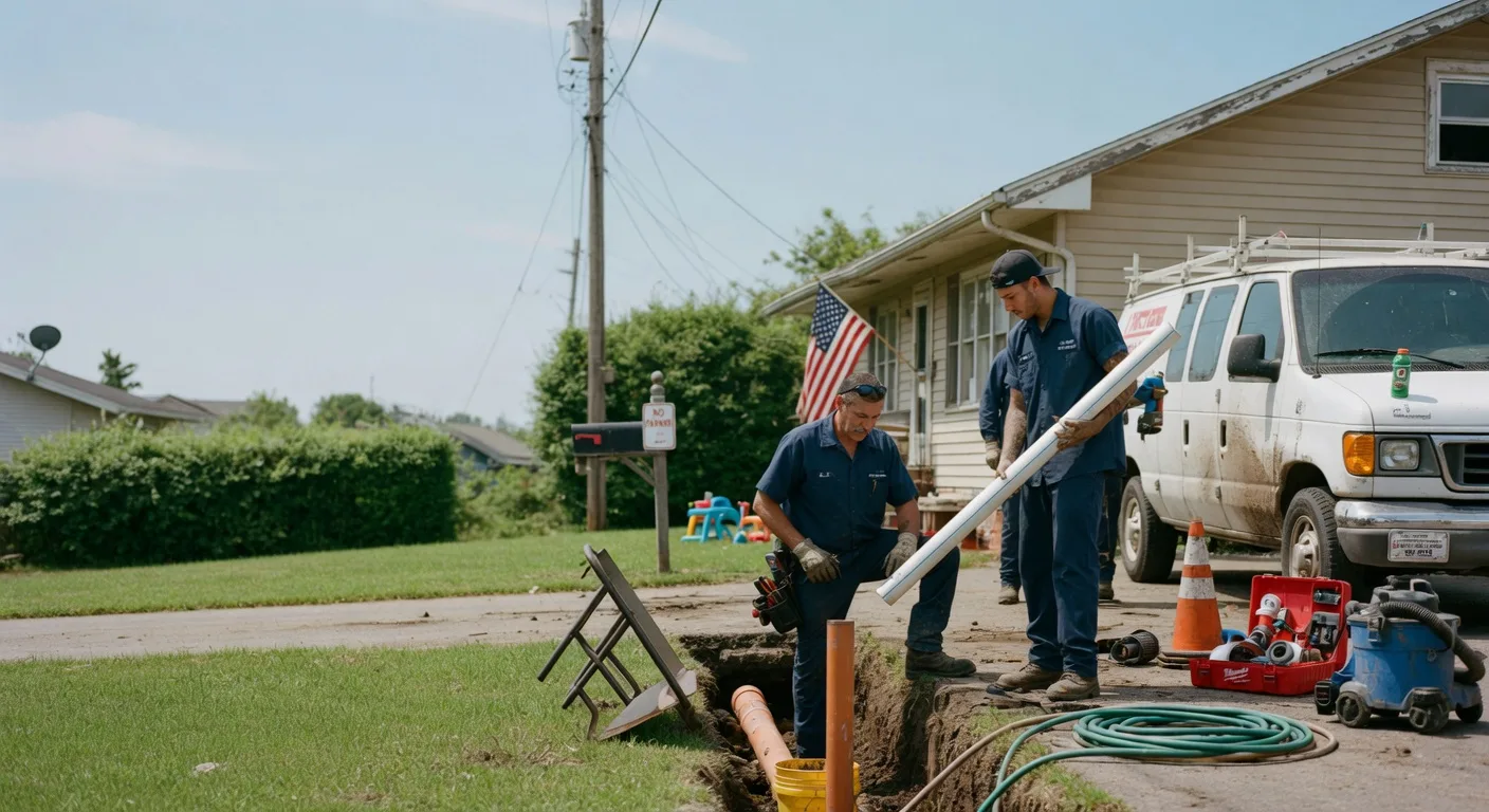 Clogged Drain Repair in Louisville, IL